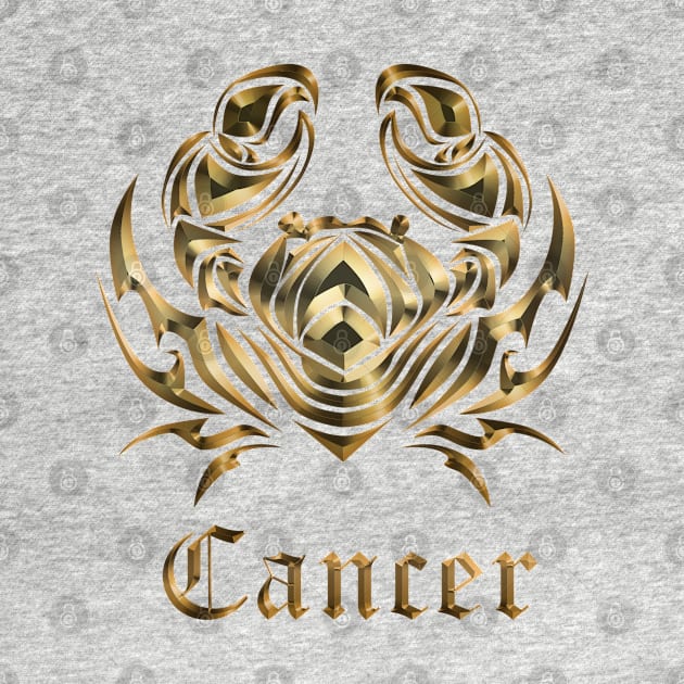 cancer gold edition Design by indonesia68 by INDONESIA68